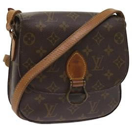 Louis Vuitton-LOUIS VUITTON Monogram Saint Cloud MM Sac à bandoulière M51243 LV Auth bs11620-Monogramme