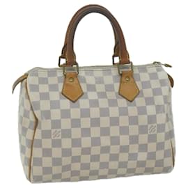 Louis Vuitton-Louis Vuitton Damier Azur Speedy 25 Handtasche N.41534 LV Auth 65495-Andere