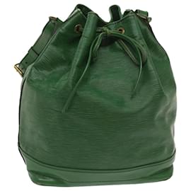 Louis Vuitton-LOUIS VUITTON Epi Noe Shoulder Bag Green M44004 LV Auth 64833-Green