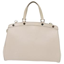 Louis Vuitton-LOUIS VUITTON Epi Blair MM Hand Bag 2way White Yvoire M40330 LV Auth 64826-White,Other
