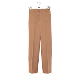 SéZane-Beige Wide Leg Pants-Beige