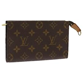 Louis Vuitton-LOUIS VUITTON Pochette Monogram Seau PM Pochette Accessoire LV Auth 63042-Monogramme