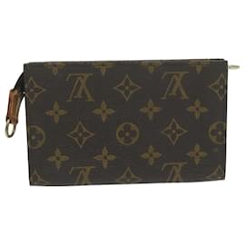 Louis Vuitton-LOUIS VUITTON Monogram Bucket PM Pouch Accessori Pouch LV Auth 65030-Monogramma