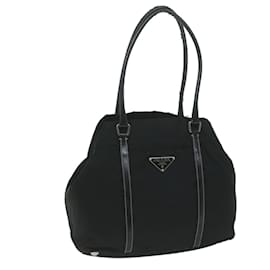 Prada-PRADA Sac à Main Nylon Noir Auth ep3098-Noir