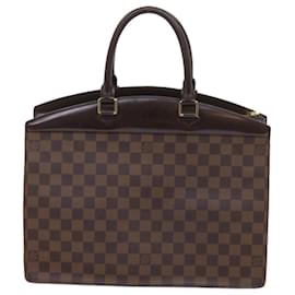 Louis Vuitton-LOUIS VUITTON Damier Ebene Riviera Handtasche N48022 LV Auth 65120-Andere