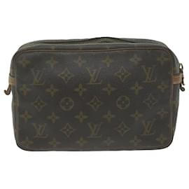 Louis Vuitton-Louis Vuitton Monogram Compiegne 23 Clutch Bag M51847 LV Auth 65406-Monogram