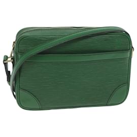 Louis Vuitton-LOUIS VUITTON Epi Trocadero 23 Shoulder Bag Green M52304 LV Auth 64499-Green