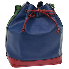 Louis Vuitton-LOUIS VUITTON Epi Toriko color Noe ShoulderBag Red Blue Green M44084 auth 64831-Red,Blue,Green