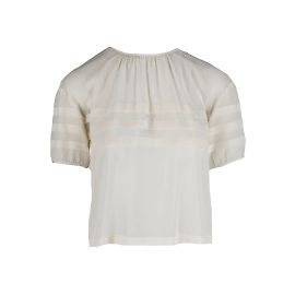 Autre Marque Collection Privée Short Top White