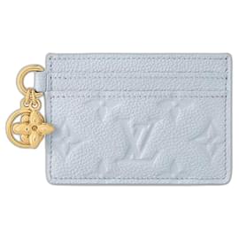 Louis Vuitton-Porte-cartes LV Charm Olympe bleu-Bleu