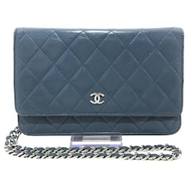 Chanel-Chanel Wallet on Chain-Grey
