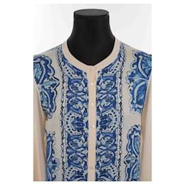 Dolce & Gabbana-Silk waistcoat-White