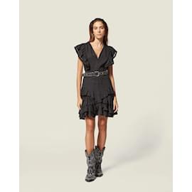 Isabel Marant Etoile-ISABEL MARANT ETOILE  Dresses T.International XS Linen-Black
