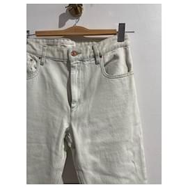 Isabel Marant Etoile-ISABEL MARANT ETOILE Jeans T.fr 36 cotton-Bianco