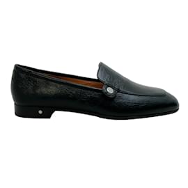 Laurence Dacade-Laurence Dacade Black Leather Angie Loafers-Black