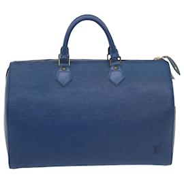 Louis Vuitton-Louis Vuitton Speedy 35-Blue