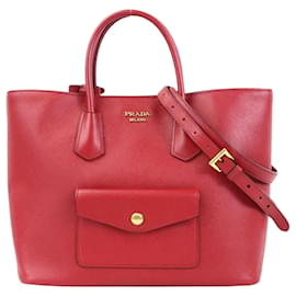 Prada-Prada Saffiano-Red