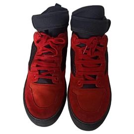 Balenciaga BASKETS HI rouges Noir Rouge