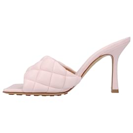 Bottega Veneta-Mule rembourrée-Rose,Autre