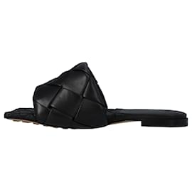 Bottega Veneta-Lido Flat Sandal-Black