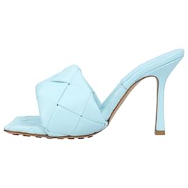 Bottega Veneta-Lido Mule-Blue,Light blue