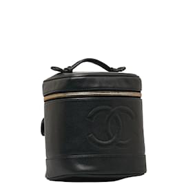 Chanel-Bolsa de Vaidade CC Caviar-Outro