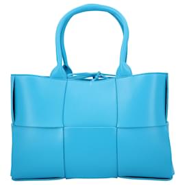 Bottega Veneta-Petit sac cabas Arco-Bleu
