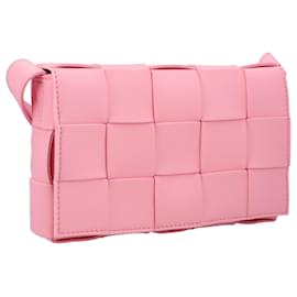 Bottega Veneta-Cassete pequena-Rosa,Outro