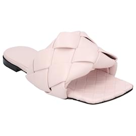 Bottega Veneta-Lido Flat Sandal-Pink,Other