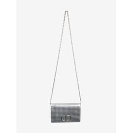 Christian Dior-Silber 30 Montaigne Pouch Cal Gürteltasche-Silber