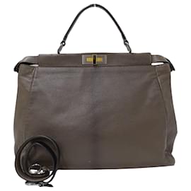 Fendi-Fendi Peekaboo-Marron