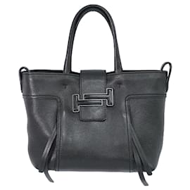 Tod's-TOD'S lined T-Black