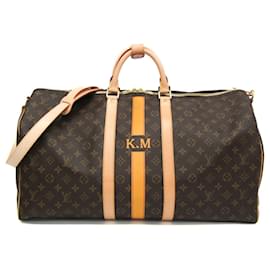 Louis Vuitton-Louis Vuitton Keepall 55-Brown