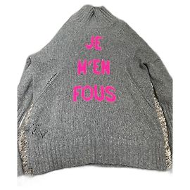 Der Alma-Pullover von Zadig & Voltaire ist mir egal Grau