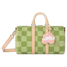 Louis Vuitton-LV Keepall 35 damier golf green-Green