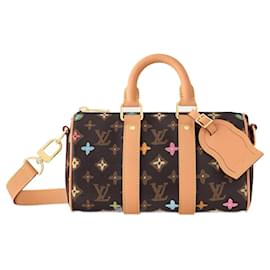 Louis Vuitton-LV Keepall 25 Bolso-Castaño