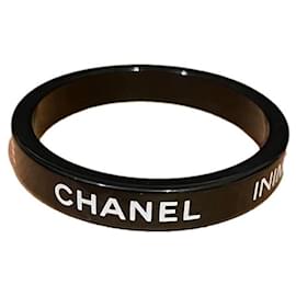 Chanel-Schwarzes Chanel-Armband-Schwarz