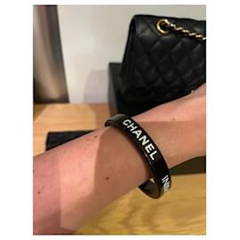Chanel-Black Chanel bracelet-Black