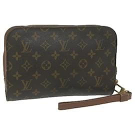 Louis Vuitton-LOUIS VUITTON Monogramm Orsay Clutch Bag M.51790 LV Auth 65131-Monogramm