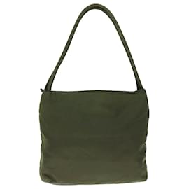 Prada-PRADA Hand Bag Nylon Green Auth 65553-Green