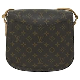 Louis Vuitton-LOUIS VUITTON Monogram Saint Cloud GM bolsa de ombro M51242 LV Auth yk10294-Monograma