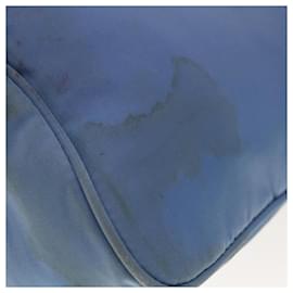 Prada-PRADA Hand Bag Nylon Light Blue Auth 65045-Light blue
