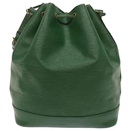 Louis Vuitton-LOUIS VUITTON Epi Noe Shoulder Bag Green M44004 LV Auth 64834-Green