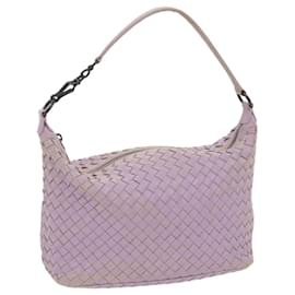 Autre Marque-BOTTEGAVENETA INTRECCIATO Shoulder Bag Leather Pink Auth yk10387-Pink