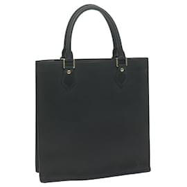 Louis Vuitton-LOUIS VUITTON Epi Sac Plat PM Hand Bag Black M58658 LV Auth 64981-Black