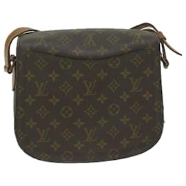 Louis Vuitton-LOUIS VUITTON Monogram Saint Cloud GM Shoulder Bag M51242 LV Auth 65473-Monogram
