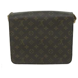 Louis Vuitton-LOUIS VUITTON Monogram Cartouchiere GM Shoulder Bag M51252 LV Auth 64547-Monogram