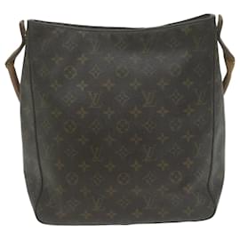 Louis Vuitton-LOUIS VUITTON Monogram Looping GM Shoulder Bag M51145 LV Auth 65546-Monogram