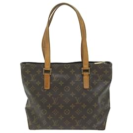 Louis Vuitton-LOUIS VUITTON Monogram Cabas Piano Tote Bag M51148 Auth LV 65162-Monogramme