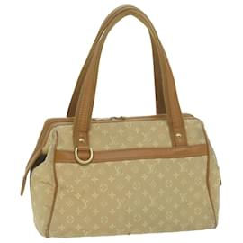 Louis Vuitton-LOUIS VUITTON Monogram Mini Josephine PM Hand Bag Beige M92416 LV Auth 64953-Beige